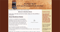 Desktop Screenshot of booktownbooks.com